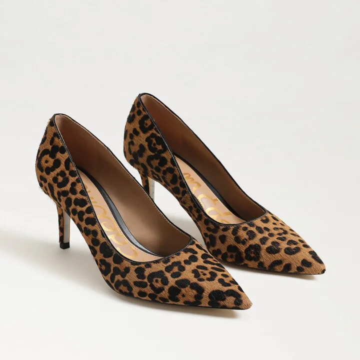 Sam Edelman Vienna Pointed Toe Pump Granada Leopard Print