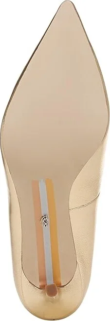 Sam Edelman Vienna Women's Shoes Amber Gold Leather : 10 M - Image 3