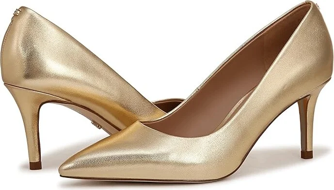 Sam Edelman Vienna Women's Shoes Amber Gold Leather : 10 M - Image 4
