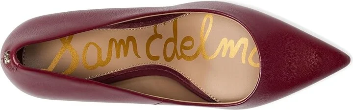 Sam Edelman Vienna Women's Shoes French Merlot : 6 M, Leather - Image 2