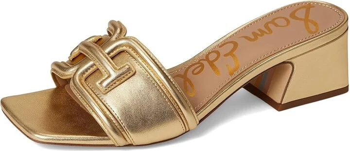 Sam Edelman Waylon Women's Shoes Amber Gold : 6 M, Leather/Rubber - Image 5