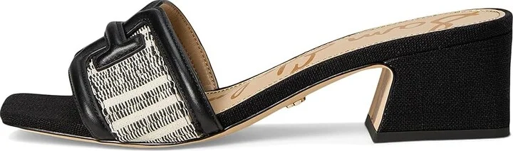 Sam Edelman Waylon Women's Shoes Black/Natural : 5 M, Leather/Rubber - Image 6