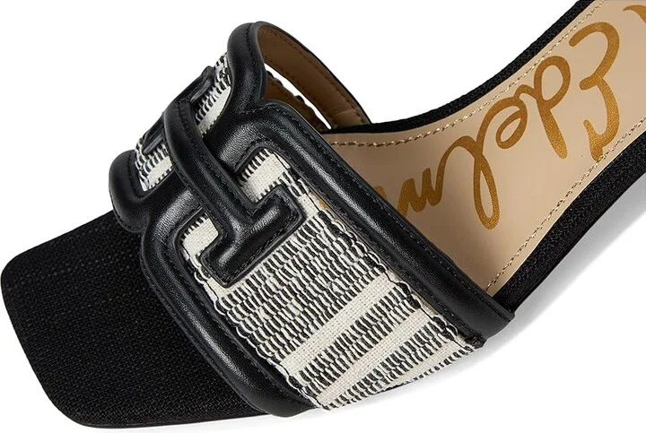 Sam Edelman Waylon Women's Shoes Black/Natural : 5 M, Leather/Rubber - Image 7