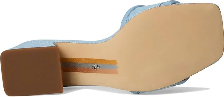 Sam Edelman Waylon Women's Shoes Blue Breeze : 5 M, Leather/Rubber - Image 3