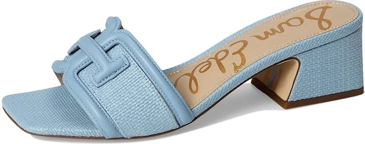 Sam Edelman Waylon Women's Shoes Blue Breeze : 5 M, Leather/Rubber - Image 5