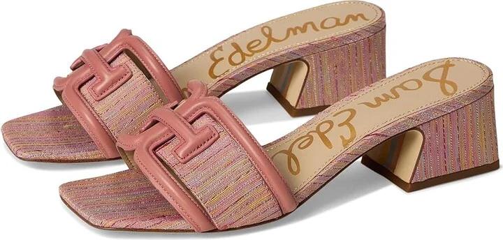 Sam Edelman Waylon Women's Shoes Pink Lily : 7.5 M, Leather/Rubber