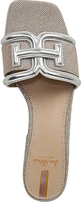 Sam Edelman Waylon Women's Shoes Silver : 7.5 M, Leather/Rubber - Image 2