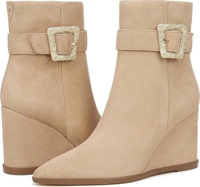 Sam Edelman Weslie Women's Shoes Golden Caramel : 9.5 M, Leather