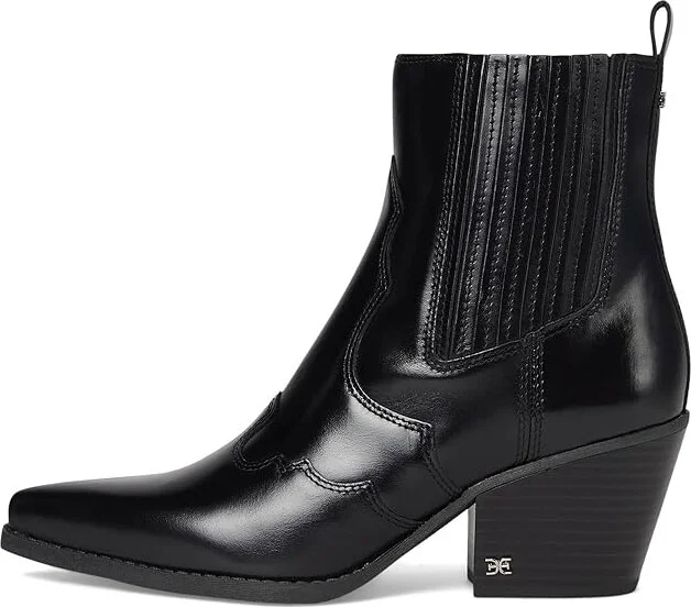Sam Edelman West Women's Boots Black Leather : 10 M - Image 6