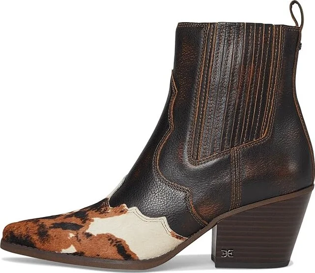 Sam Edelman West Women's Boots Brown : 9 M, Leather - Image 6