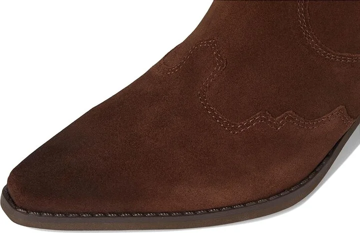 Sam Edelman West Women's Boots Dark Terra Toffee : 5.5 M, Leather - Image 2