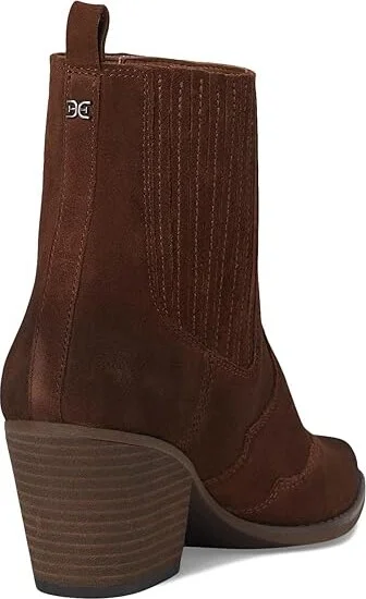 Sam Edelman West Women's Boots Dark Terra Toffee : 5.5 M, Leather - Image 4
