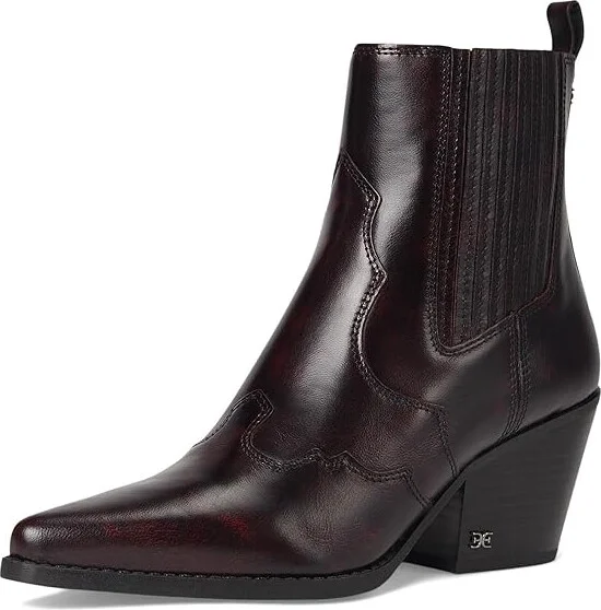Sam Edelman West Women's Boots Merlot : 11 M, Leather - Image 5