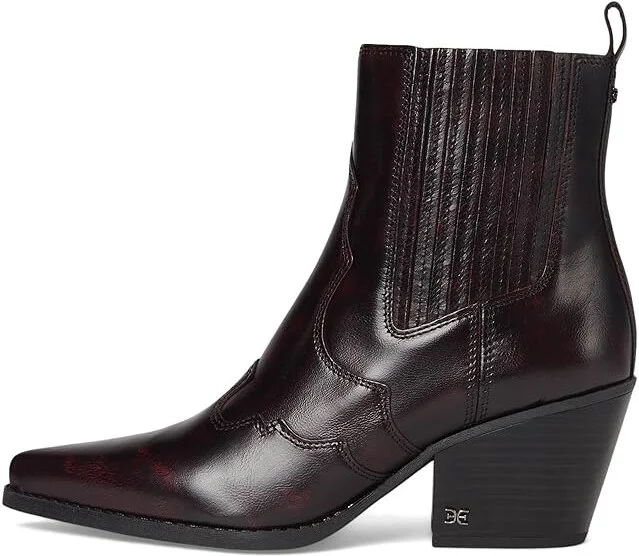 Sam Edelman West Women's Boots Merlot : 11 M, Leather - Image 6