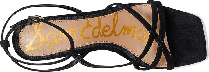 Sam Edelman Whitley Women's Sandals Black Suede : 8.5 M, Leather/Rubber - Image 2