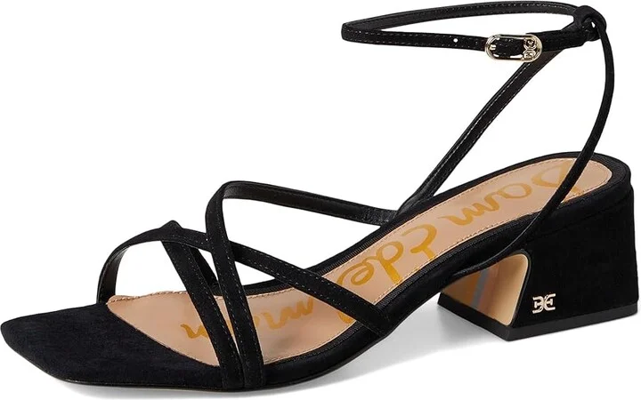 Sam Edelman Whitley Women's Sandals Black Suede : 8.5 M, Leather/Rubber - Image 5