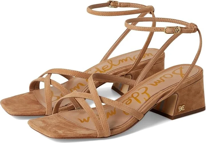 Sam Edelman Whitley Women's Sandals Cyprus Tan : 8.5 M, Leather/Rubber