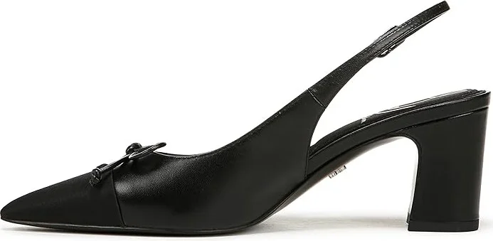 Sam Edelman Willette High Women's Heels Black Leather : 9 M, Leather/Rubber - Image 5