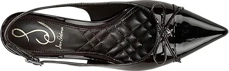 Sam Edelman Willette High Women's Heels Rich Chocolate/Black : 7.5 M, Leather/Rubber - Image 2