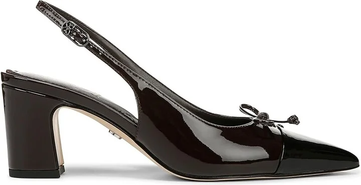 Sam Edelman Willette High Women's Heels Rich Chocolate/Black : 7.5 M, Leather/Rubber - Image 6