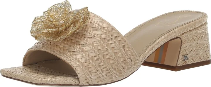 Sam Edelman Winsley Heeled Sandal Natural 6 Medium