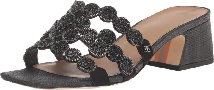 Sam Edelman Winter Sandal Black 7.5 Medium