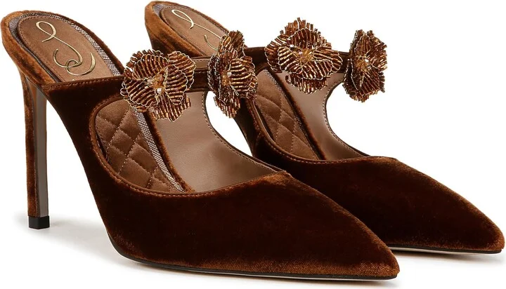 Sam Edelman Women's Amelie Mule Spiced Camel 7.5 Medium