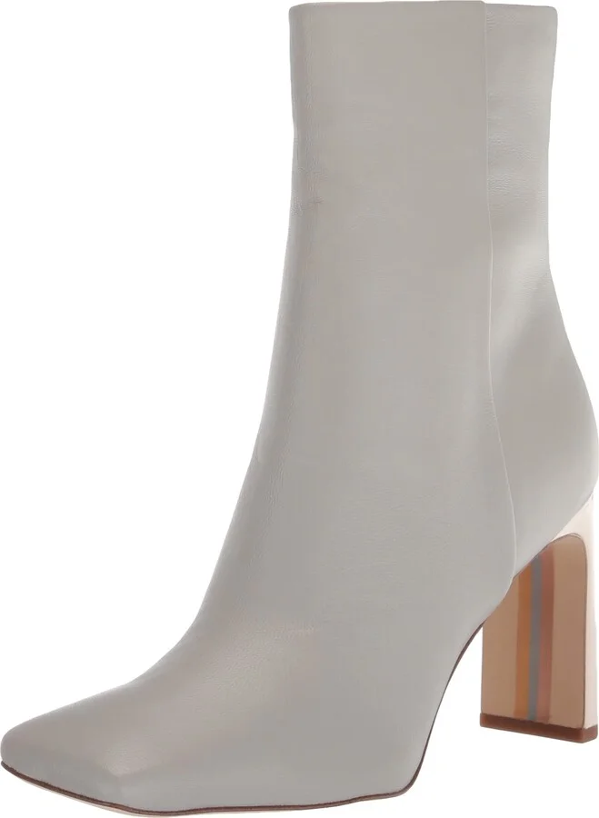 Sam Edelman Women's Anika Fashion Boot Pebble Grey/Modern Ivory 10 Medium