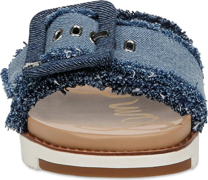 Sam Edelman Women's Ariane Platform Buckle Slide Sandals - Image 3