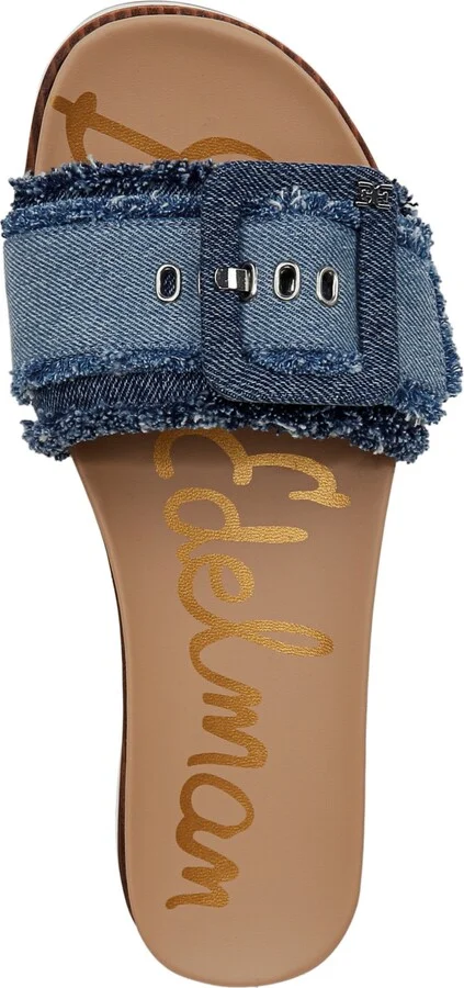 Sam Edelman Women's Ariane Platform Buckle Slide Sandals - Image 4