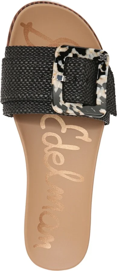 Sam Edelman Women's Ariane Platform Buckle Slide Sandals - Image 8