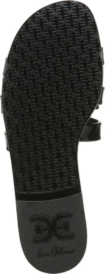 Sam Edelman Women's Bay Logo Emblem Jelly Slide Sandals - Image 5