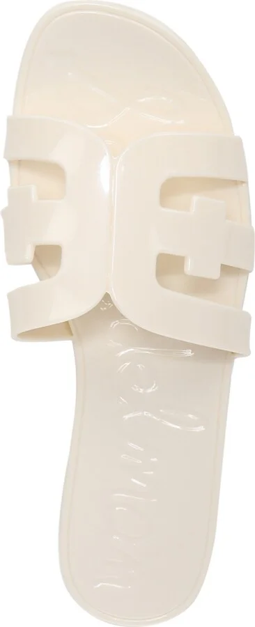 Sam Edelman Women's Bay Logo Emblem Jelly Slide Sandals - Image 8