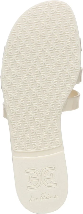 Sam Edelman Women's Bay Logo Emblem Jelly Slide Sandals - Image 9
