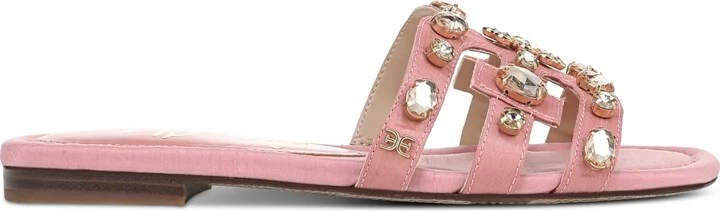 Sam Edelman Women's Bay Ray Slide Flat Sandals - Image 10