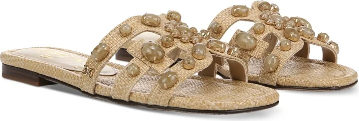 Sam Edelman Women's Bay Ray Slide Flat Sandals