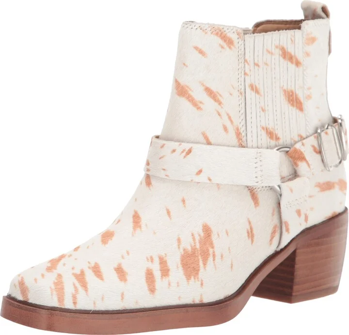 Sam Edelman Women's Bellamie Ankle Boot Natural/Ivory 5 Medium