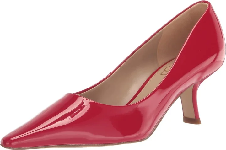 Sam Edelman Women's Bianka Pump Ruby Red Red 5 Medium