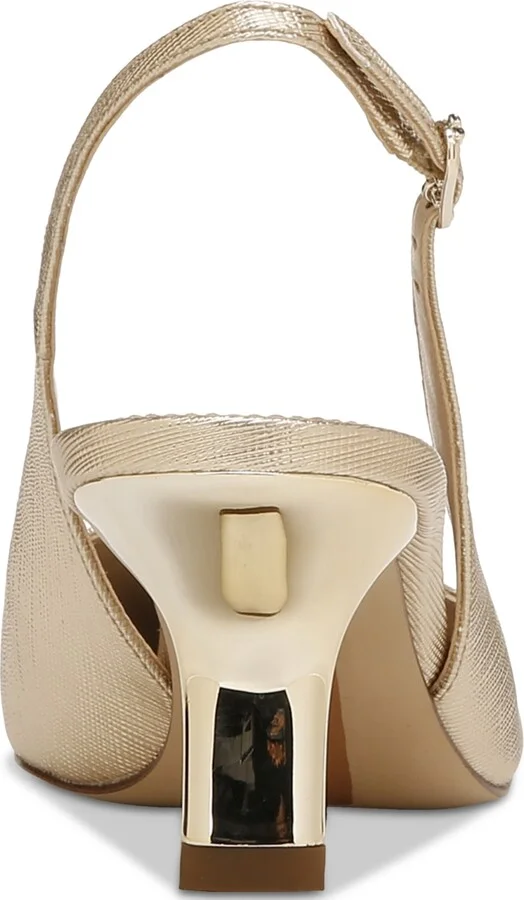 Sam Edelman Women's Bianka Slingback Kitten-Heel Pumps - Image 7