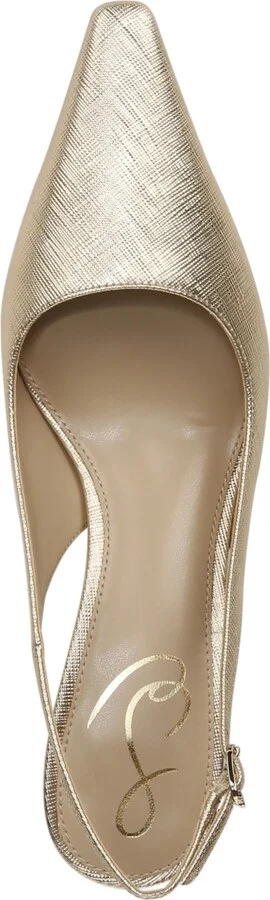 Sam Edelman Women's Bianka Slingback Kitten-Heel Pumps - Image 8