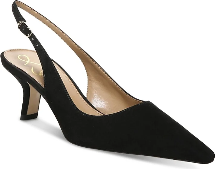 Sam Edelman Women's Bianka Slingback Kitten Heels