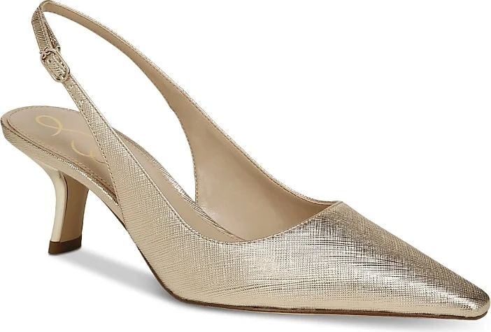Sam Edelman Women's Bianka Slingback Kitten Heels