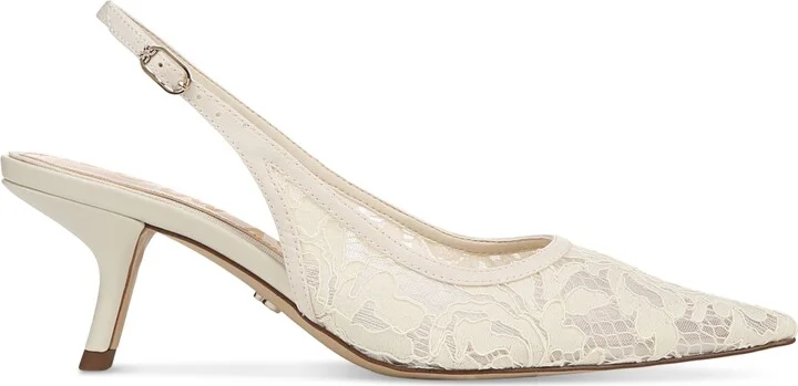 Sam Edelman Women's Bianka Slingback Mesh Pumps - Image 10