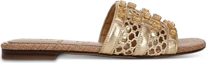 Sam Edelman Women's Blaire Embellished Flat Sandals - Image 2
