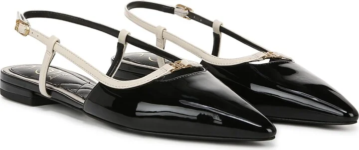 Black Patent/Alpine Ivory