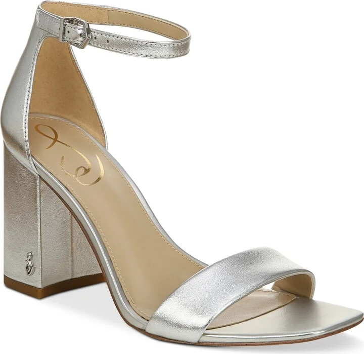 Sam Edelman Women's Daniella Two-Piece Block-Heel Sandals