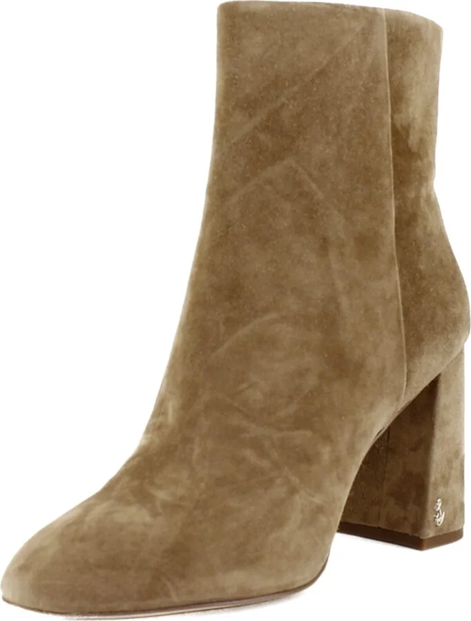 Sam Edelman Women's Daria Ankle Boot Almond Taupe 9.5 Medium