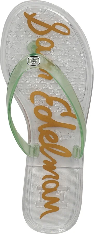 Sam Edelman Women's Dean Jelly Thong Flat Sandals - Image 8