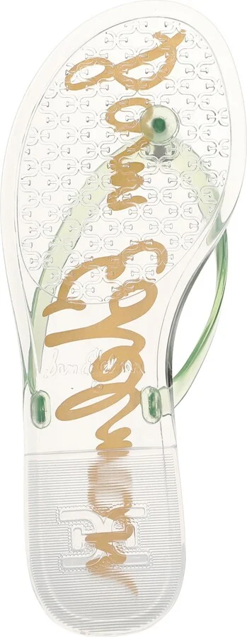 Sam Edelman Women's Dean Jelly Thong Flat Sandals - Image 9