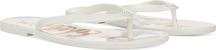 Sam Edelman Women's Dean Jelly Thong Flat Sandals